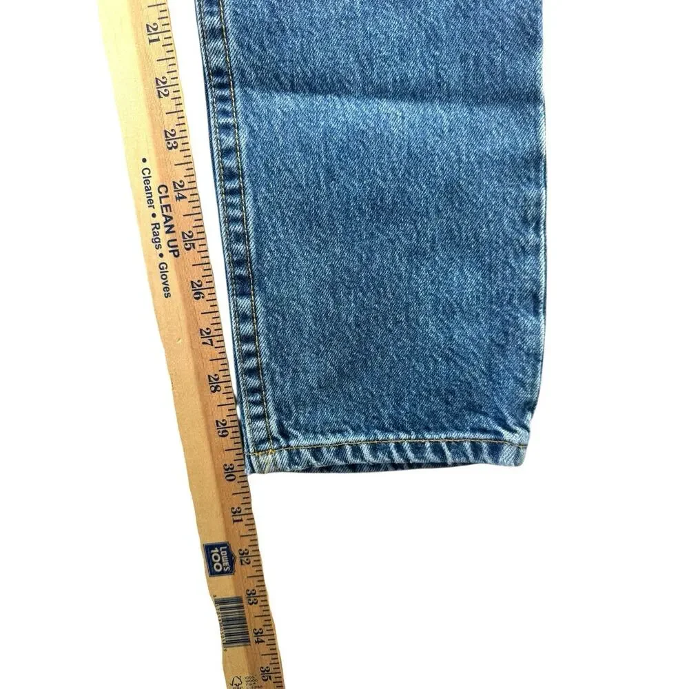 Helmut Lang MR 87 Heritage Slim Jeans Mens 30x30 Blue Denim Designer USA Made